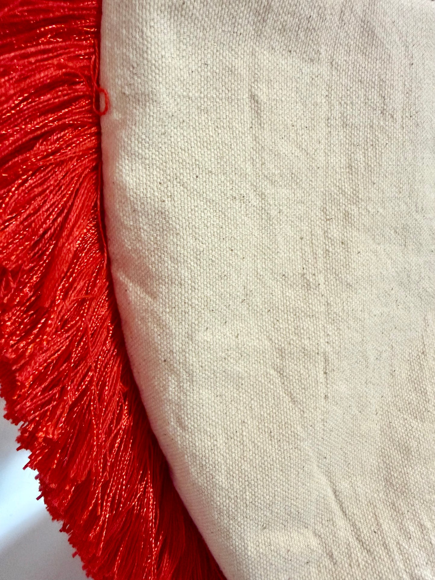 Canvas Tote Red Dutchess | I Love Sint Maarten