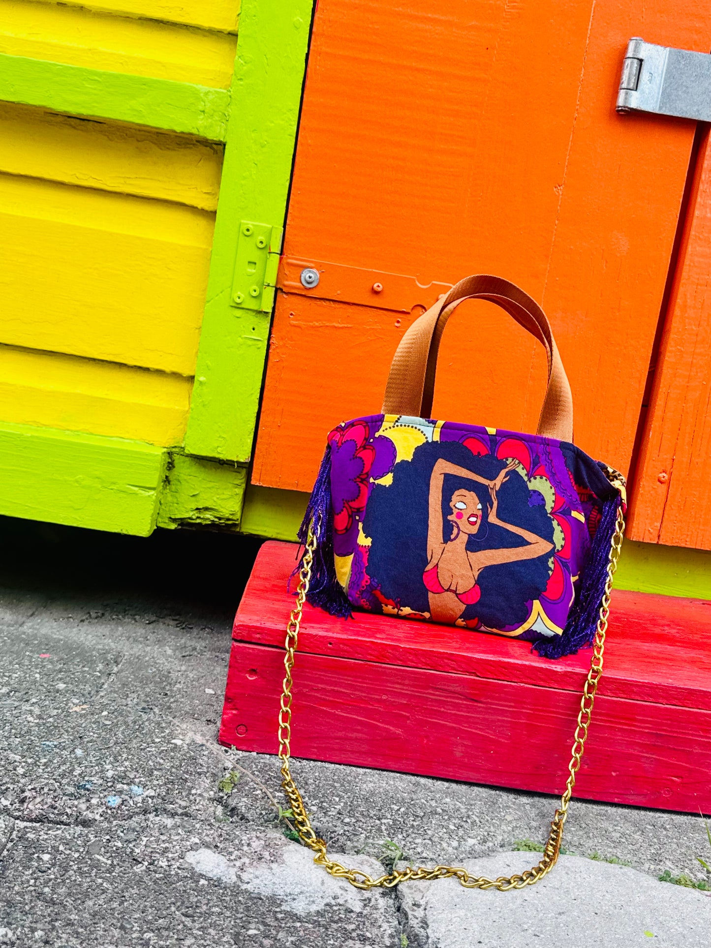 Retro Rebel Tote ( Mini ) Limited edition